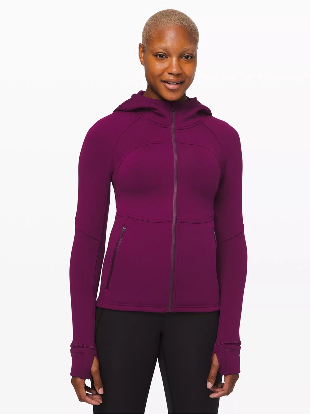 lululemon athletica Fleece Flurry Full-Zip Hooded Jacket in Marvel